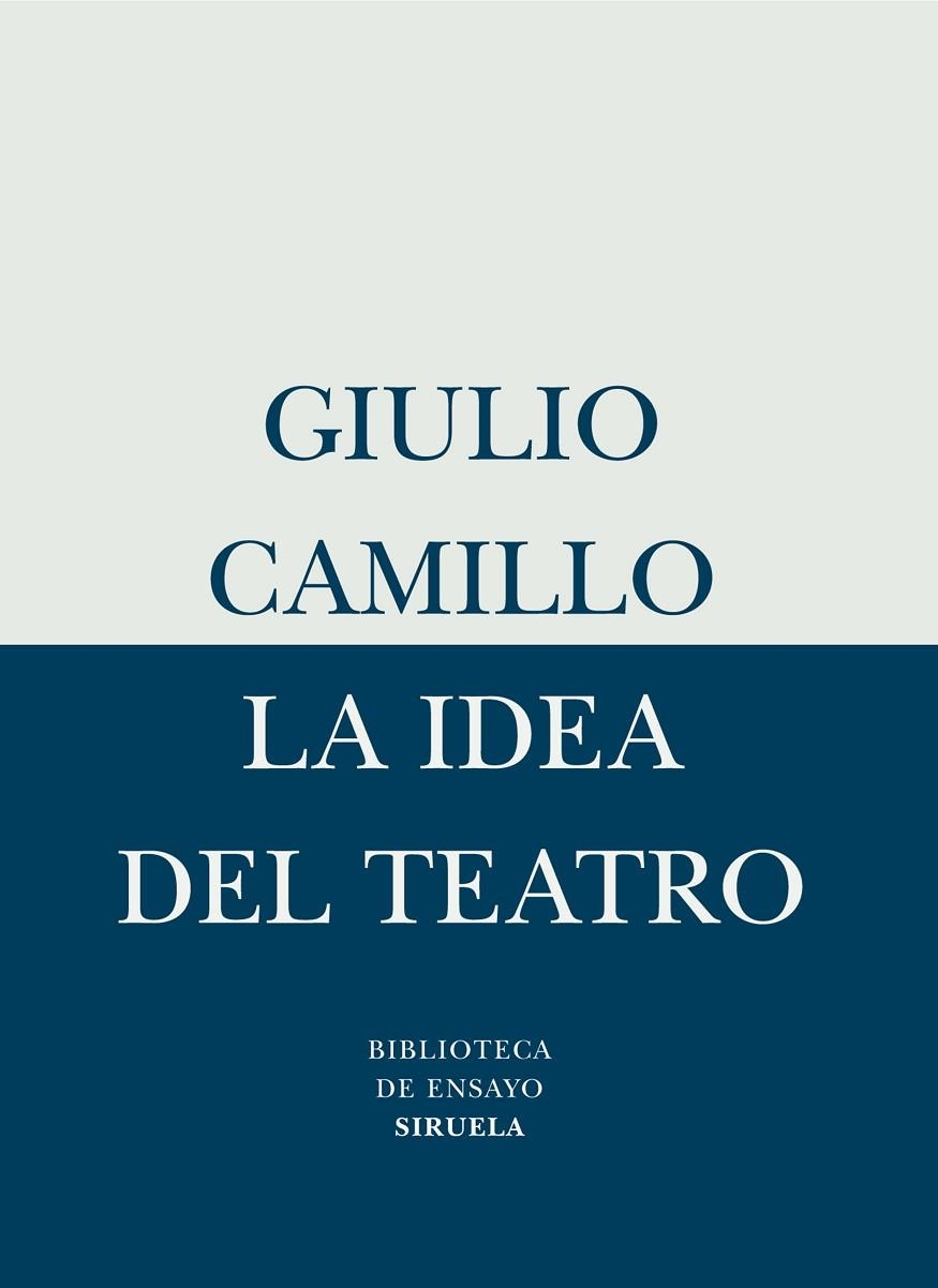 IDEA DEL TEATRO | 9788478449392 | CAMILLO, GIULIO