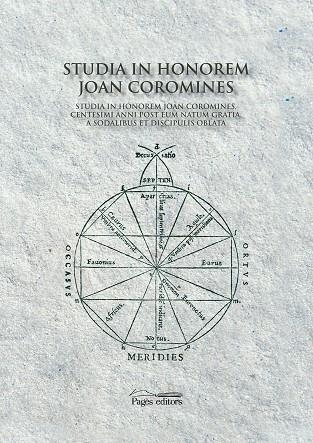 STUDIA IN HONOREM | 9788497795166 | COROMINES