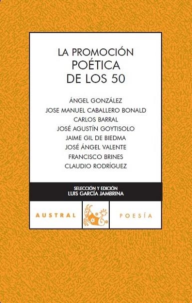 LA PROMOCION POETICA DE LOS 50 | 9788467023305 | VARIOS