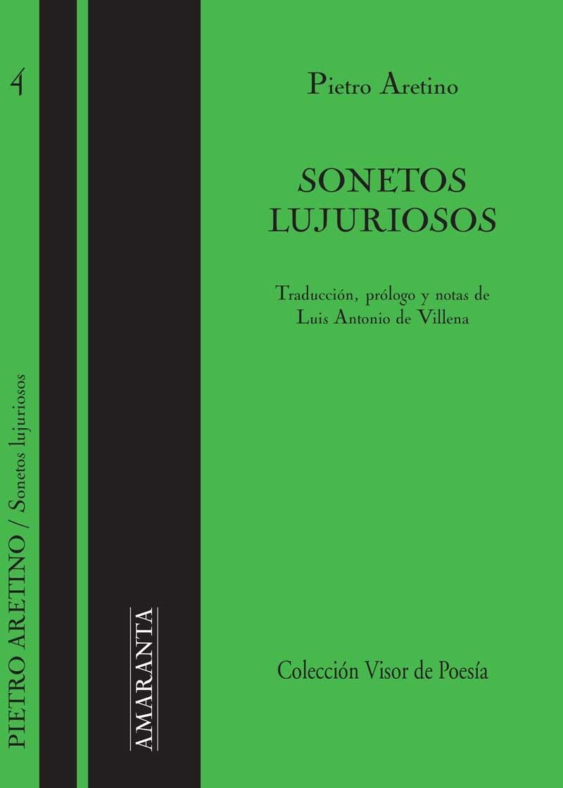 SONETOS LUJURIOSOS AMR-4 | 9788475224640 | ARETINO, PIETRO