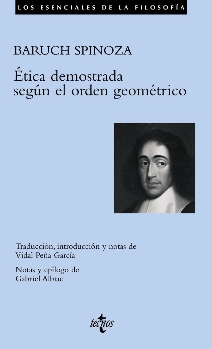 ETICA DEMOSTRADA SEGUN EL ORDEN | 9788430945429 | SPINOZA