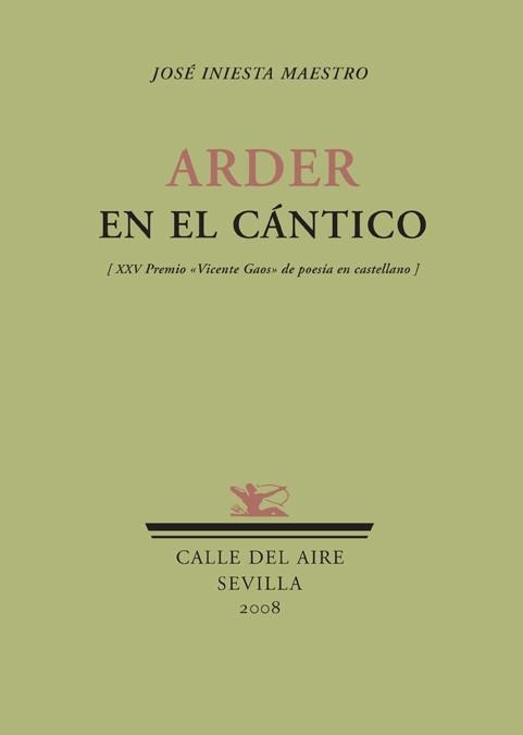 ARDER EN EL CANTICO | 9788484723608 | MAESTRO