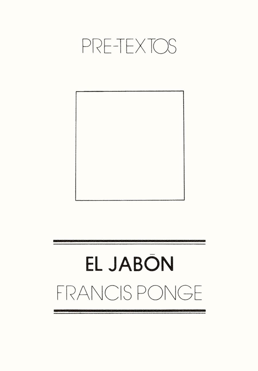 EL JABON | 9788485081042 | PONGE