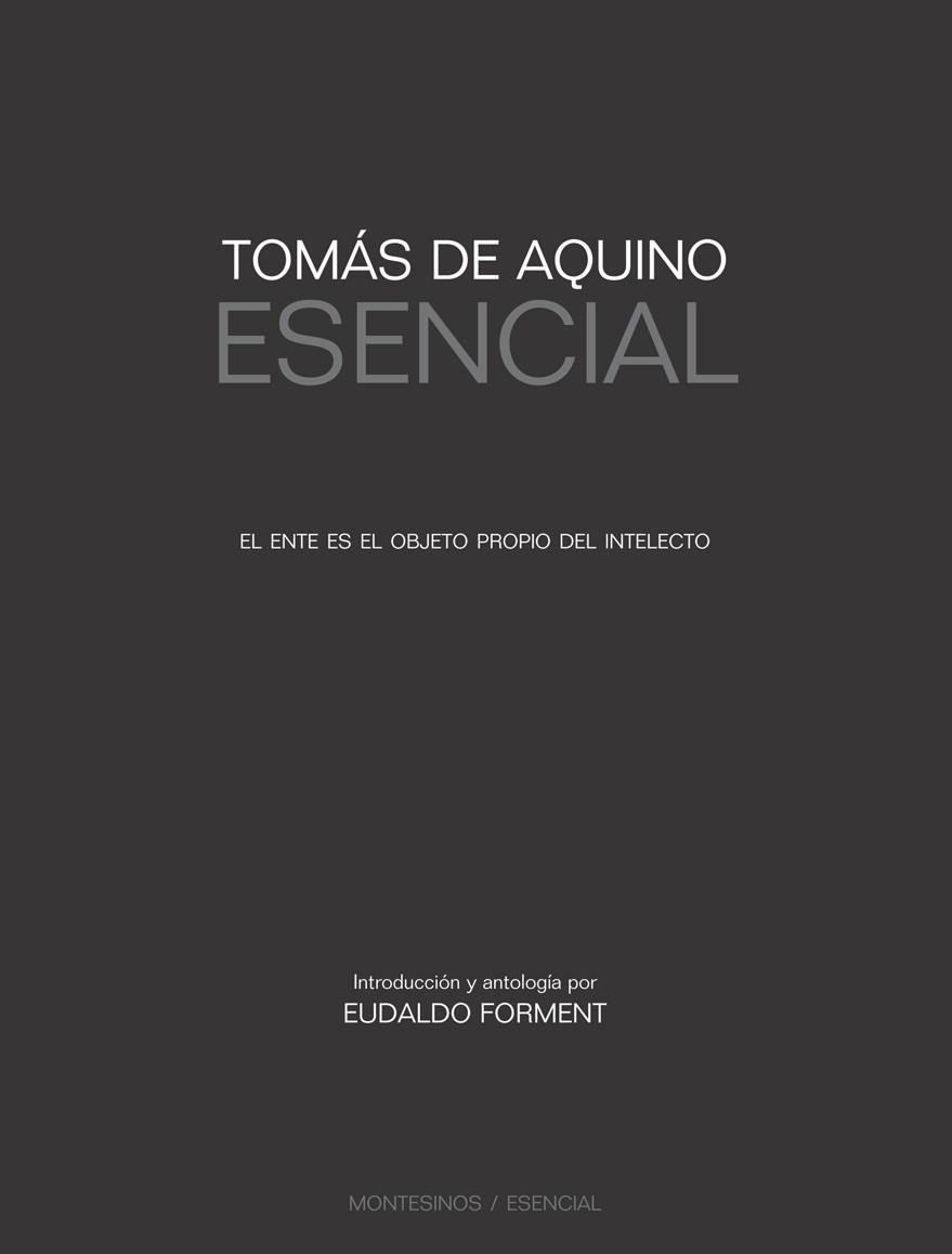 TOMAS DE AQUINO ESENCIAL | 9788496831599 | VARIOS