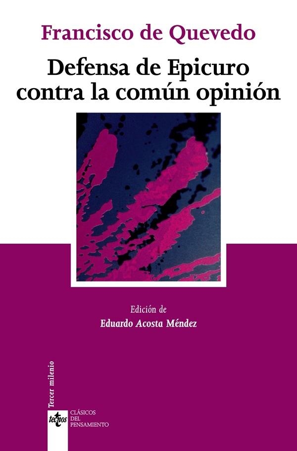 DEFENSA DE EPICURO CONTRA LA COM | 9788430946419 | QUEVEDO