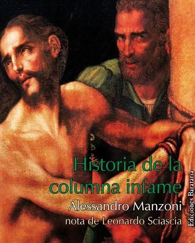 HISTORIA DE LA COLUMNA INFAME | 9788495764829 | MANZONI