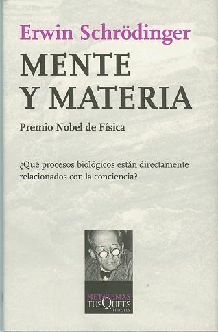 MENTE Y MATERIA | 9788472236103 | SCHRÖDINGER