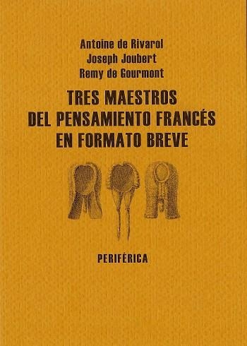 TRES MAESTROS DEL PENSAMIENTO FR | 9788493623296 | VARIOS