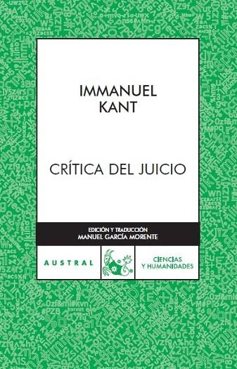 CRITICA DEL JUICIO | 9788467023800 | KANT