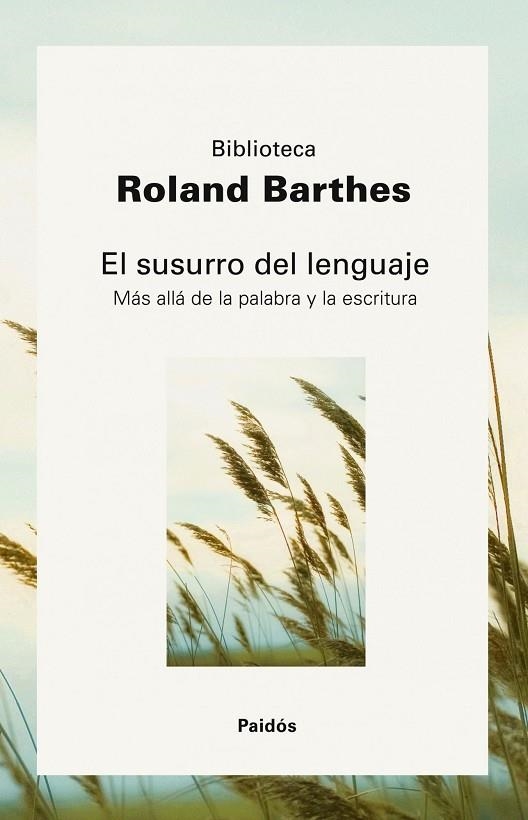 EL SUSURRO DEL LENGUAJE | 9788449322754 | BARTHES