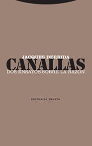 CANALLAS | 9788481647730 | JACQUES DERRIDA