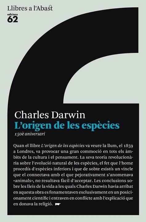 L'ORIGEN DE LES ESPECIES | 9788429761849 | DARWIN