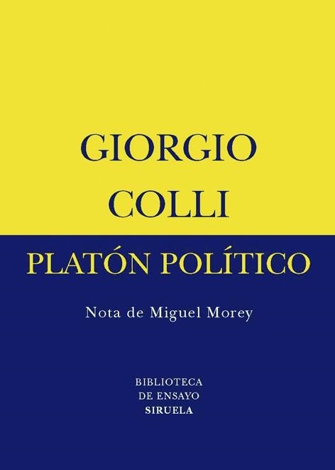 PLATON POLITICO | 9788498412253 | COLLI