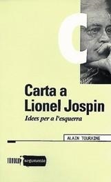 CARTA A LIONEL JOSPIN | 9788481312126 | TOURAINE