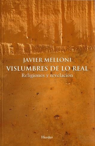 VISLUMBRES DE LO REAL | 9788425425301 | MELLONI