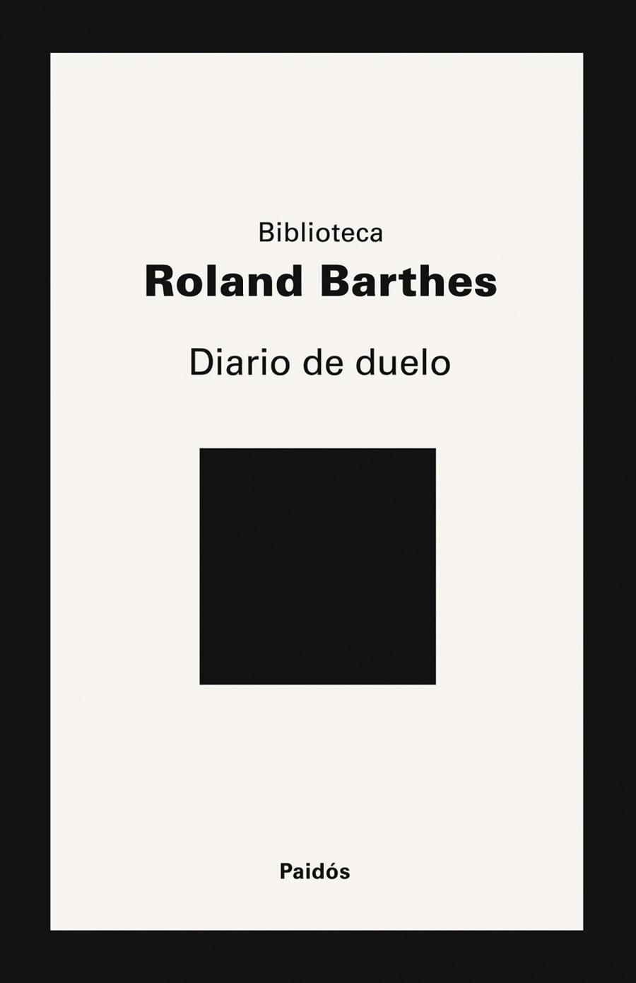 DIARIO DE DUELO | 9788449323218 | BARTHES