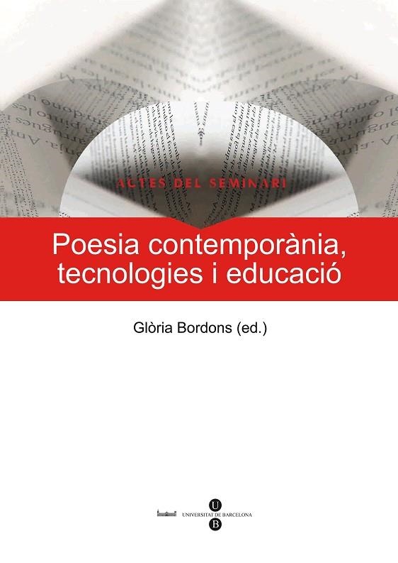 POESIA CONTEMPORANIA | 9788447534302 | BORDONS DE PORRATA-DORIA, GLORIA