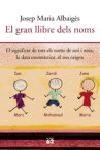 GRAN LLIBRE DELS NOMS | 9788429755176 | ALBAIGES