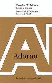 SOBRE LA MUSICA | 9788449309311 | ADORNO, TH.W.