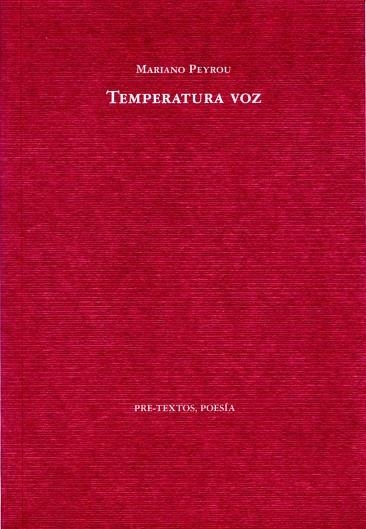 TEMPERATURA VOZ | 9788492913282 | PEYROU