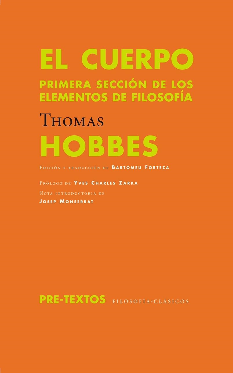 EL CUERPO | 9788492913404 | HOBBES