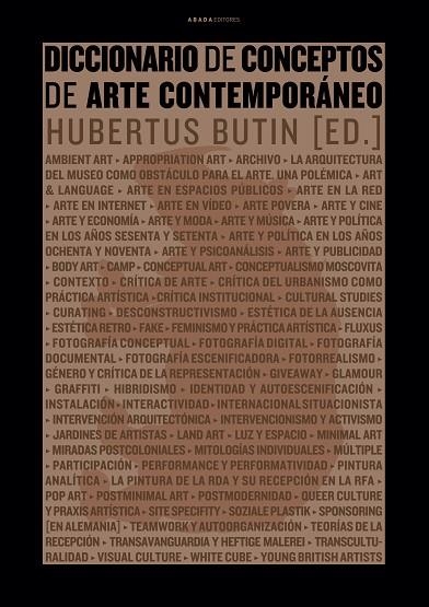 DICC. DE CONCEPTOS DE ARTE CONTE | 9788496775466 | BUTIN