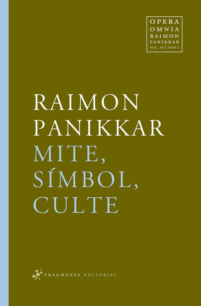 MITE, SIMBOL, CULTE | 9788492416271 | PANIKKAR, RAIMON