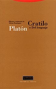 CRATILO O DEL LENGUAJE | 9788481645279 | PLATON