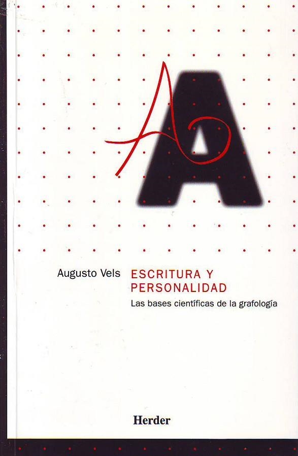 ESCRITURA Y PERSONALIDAD | 9788425427329 | VELS