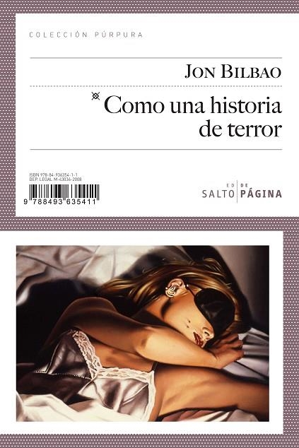 COMO UNA HISTORIA DE TERROR | 9788493635411 | BILBAO