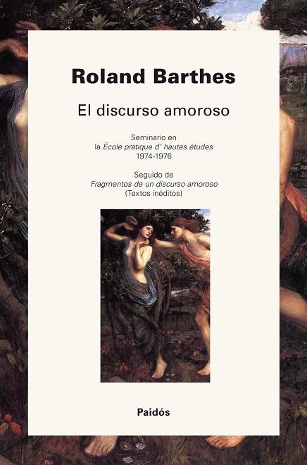 EL DISCURSO AMOROSO | 9788449324802 | BARTHES