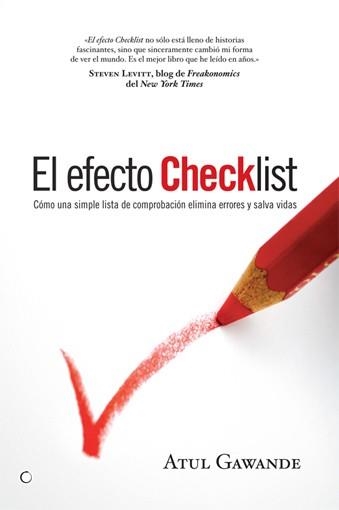 EL EFECTO CHECKLIST | 9788495348562 | GAWANDE