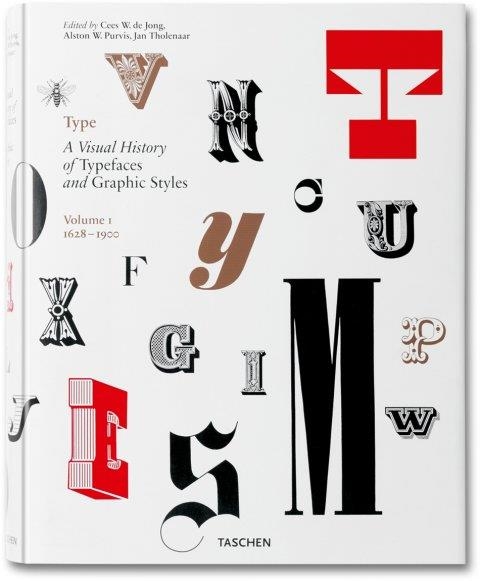 A VISUAL HISTORY OF TYPEFACES I | 9783836515160 | THOLENAAR, JAN/PURVIS, ALSTON W.