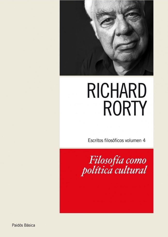 FILOSOFIA COMO POLITICA CULTURAL | 9788449324253 | RORTY