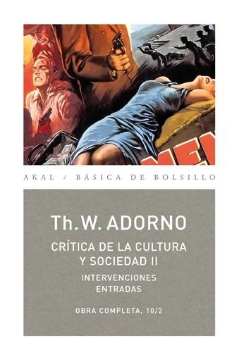 CRITICA DE LA CULTURA | 9788446016793 | ADORNO