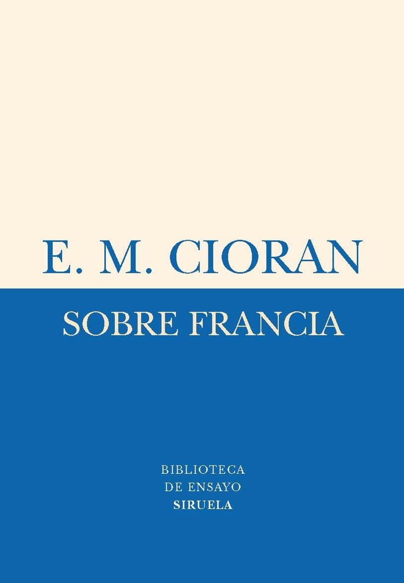 SOBRE FRANCIA | 9788498414325 | CIORAN