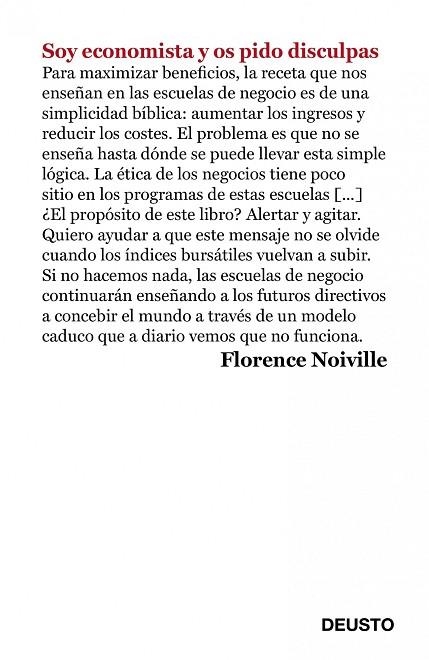 SOY ECONOMISTA Y OS PIDO DISCULP | 9788423428434 | NOIVILLE