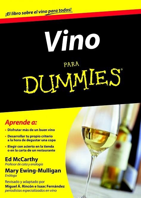 VINO PARA DUMMIES | 9788432921490 | EWING-MULLIGAN, MARY/MCCARTHY, ED