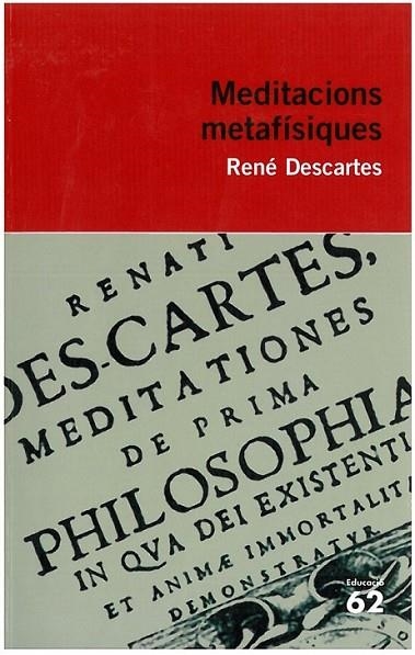 MEDITACIONS METAFISIQUES | 9788415192312 | DESCARTES