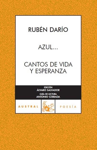 CANTOS DE VIDA Y ESPERANZA | 9788467023404 | DARIO