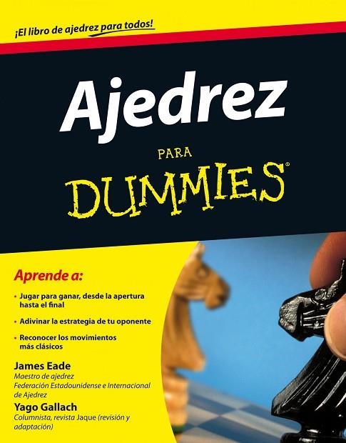 AJEDREZ PARA DUMMIES | 9788432920929 | EADE, JAMES