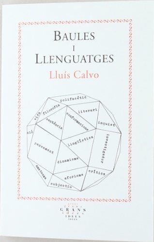 BAULES I LLENGUATGES | 9788475028972 | CALVO, LLUÍS