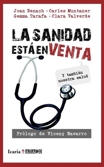 LA SANIDAD ESTA EN VENTA | 9788498884302 | VARIS