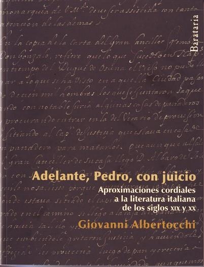 ADELANTE, PEDRO, CON JUICIO | 9788492979295 | ALBERTOCCHI