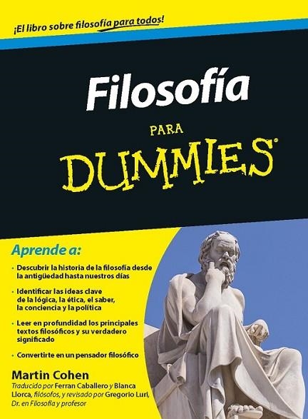 FILOSOFIA PARA DUMMIES | 9788432900976 | COHEN, MARTIN