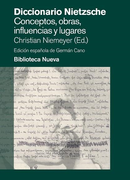 DICCIONARIO NIETZSCHE | 9788499402970 | CANO CUENCA, GERMáN