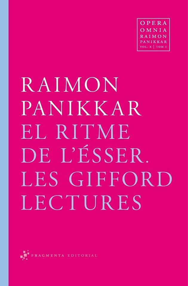 EL RITME DE L'ESSER. LES GIFFORD | 9788492416622 | PANIKKAR