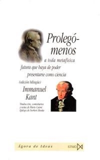 PROLEGOMENOS | 9788470903342 | KANT