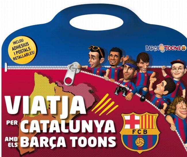 VIATJA PER CATALUNYA AMB ELS BARÇA TOONS | 9788499329079 | AUTORS, DIVERSOS