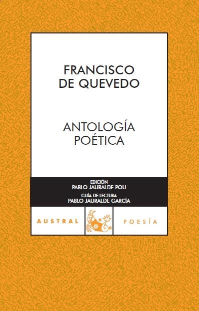 ANTOLOGIA POETICA | 9788467023817 | QUEVEDO.